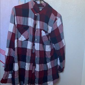 Red white flannel